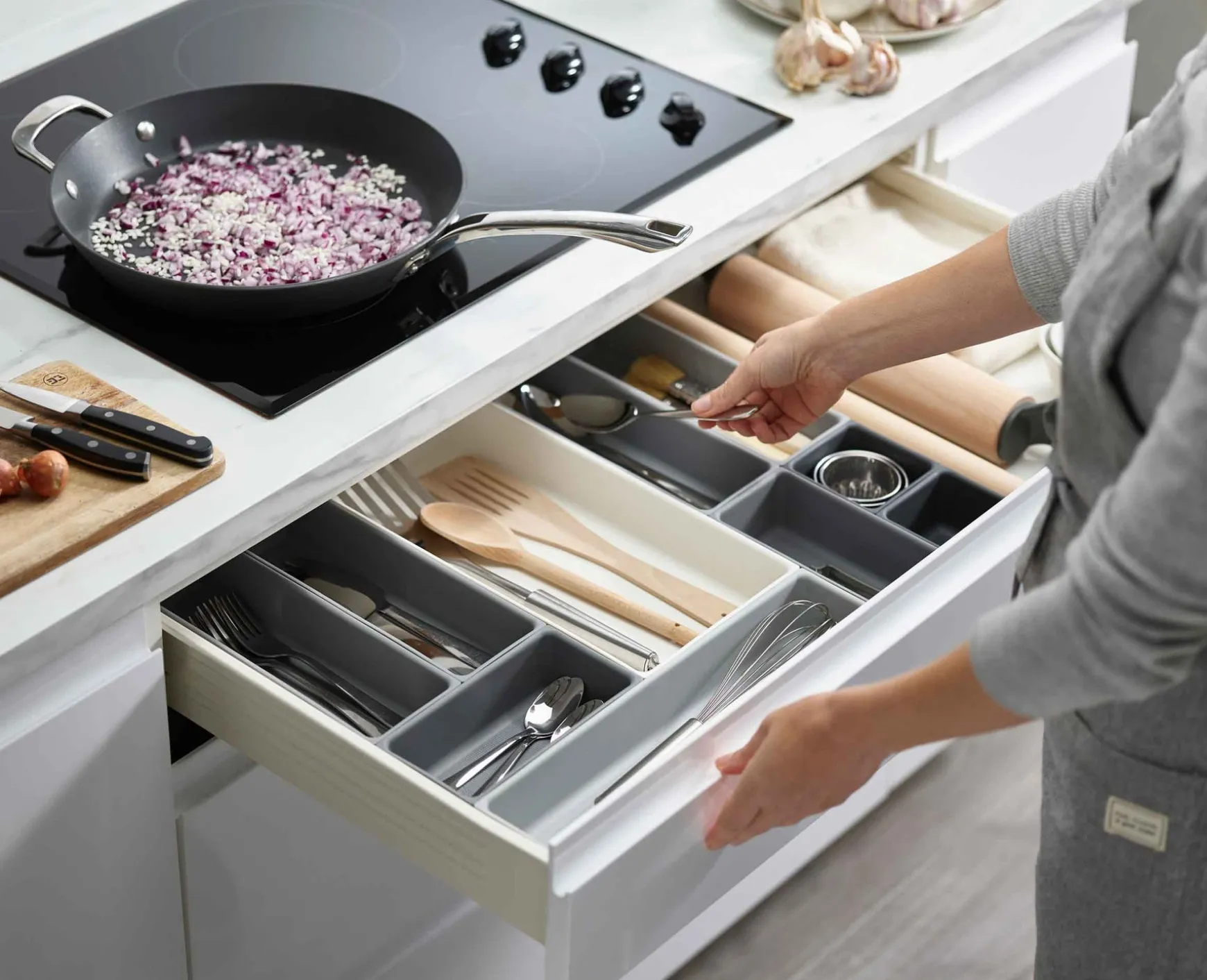 Joseph Joseph Blox™ 10-piece Drawer Organizer Set- Kitchen Drawer Organizers