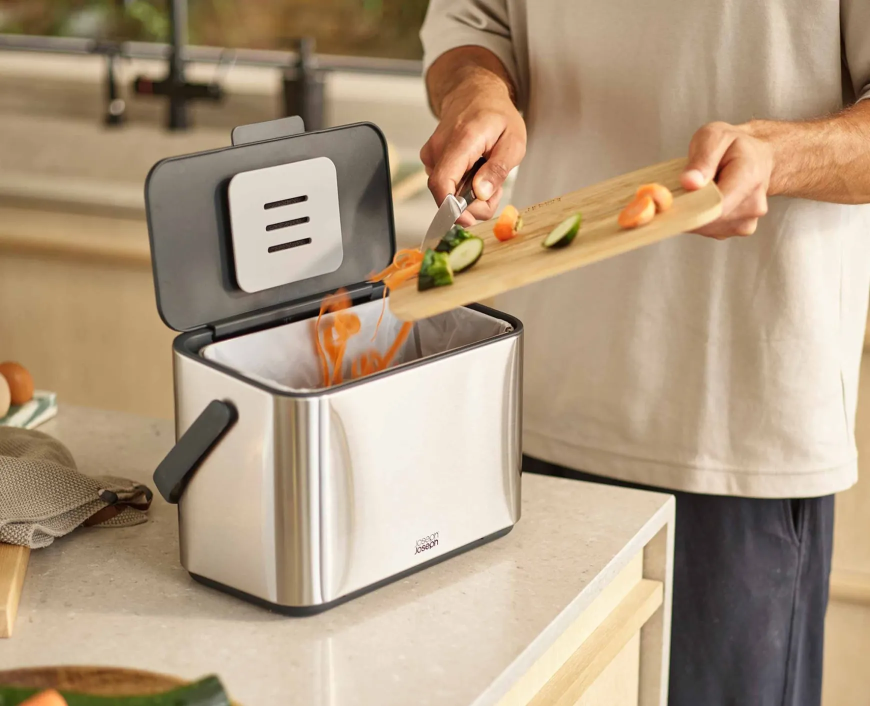 Joseph Joseph Collect™ 4L Food Waste Caddy- Food Waste Caddies