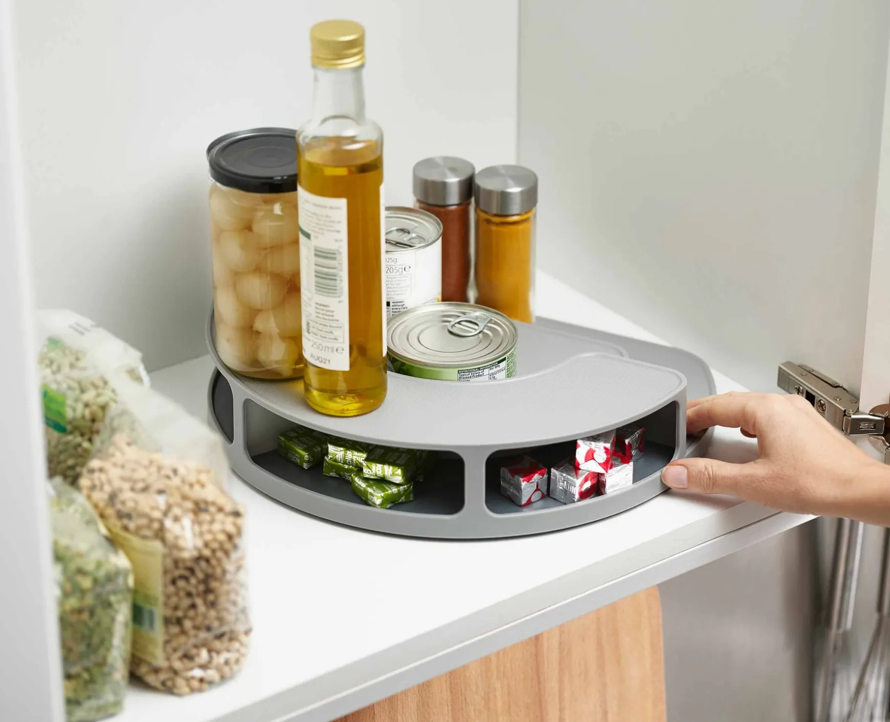 Joseph Joseph CupboardStore™ Rotating Organizer- Pantry Organization