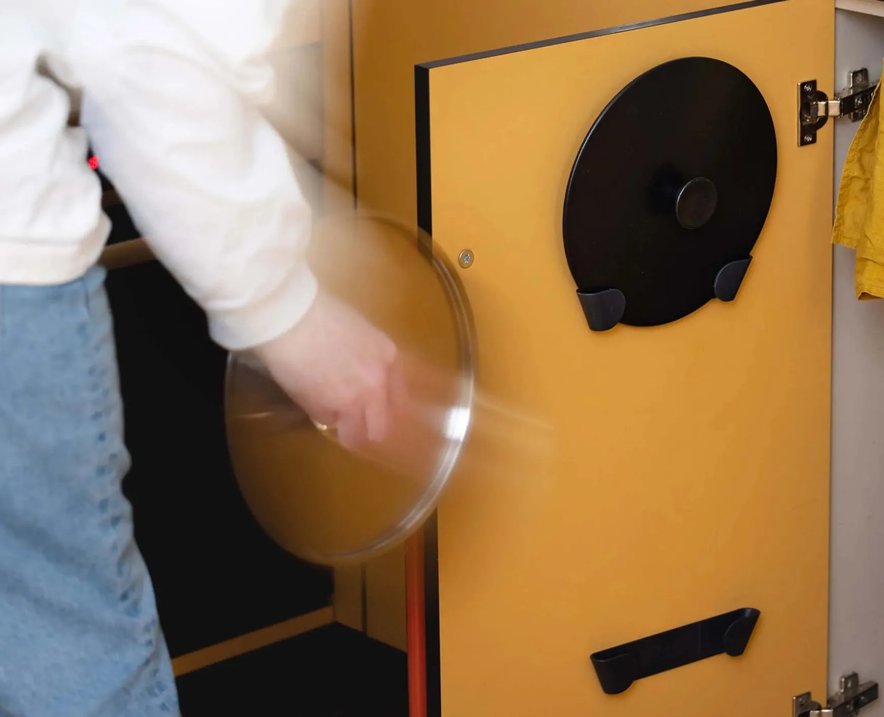 Joseph Joseph CupboardStore™ Set of 4 Pan Lid Holders- Pantry Organization