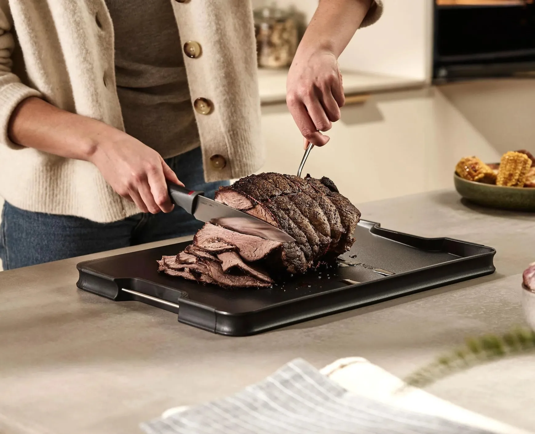 Joseph Joseph Cut&Carve™ Plus Multi-function Cutting Board- Cutting Boards & Sets