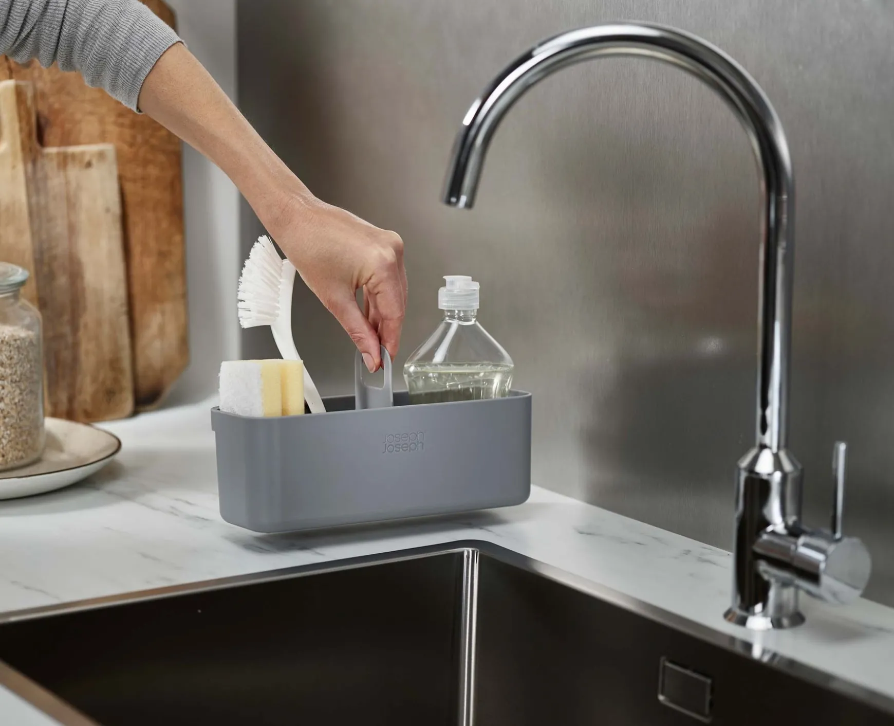 Joseph Joseph DoorStore™ In-cupboard Sink Tidy- Sink Caddies & Accessories