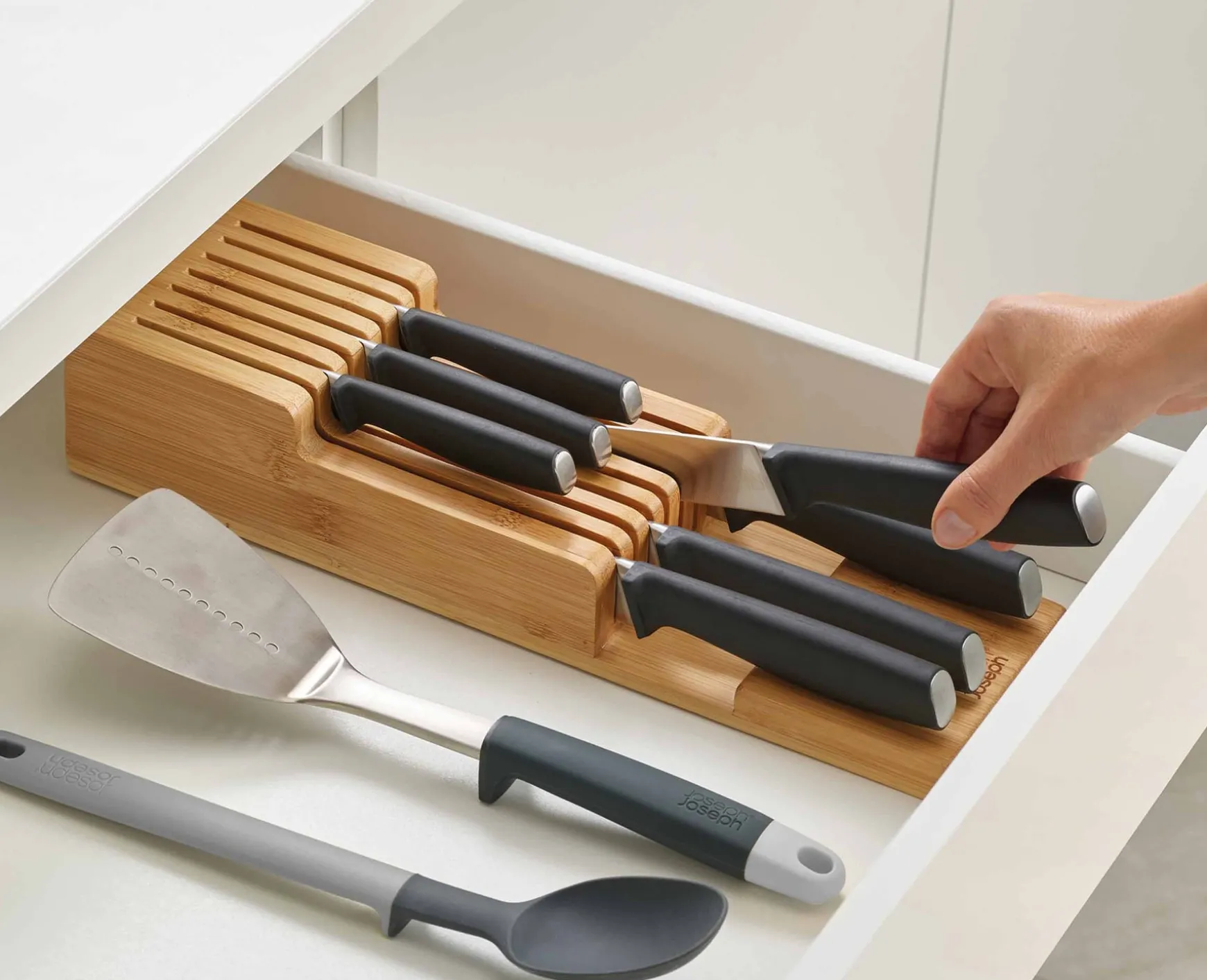 Joseph Joseph DrawerStore™ Compact Knife Organizer- Kitchen Drawer Organizers