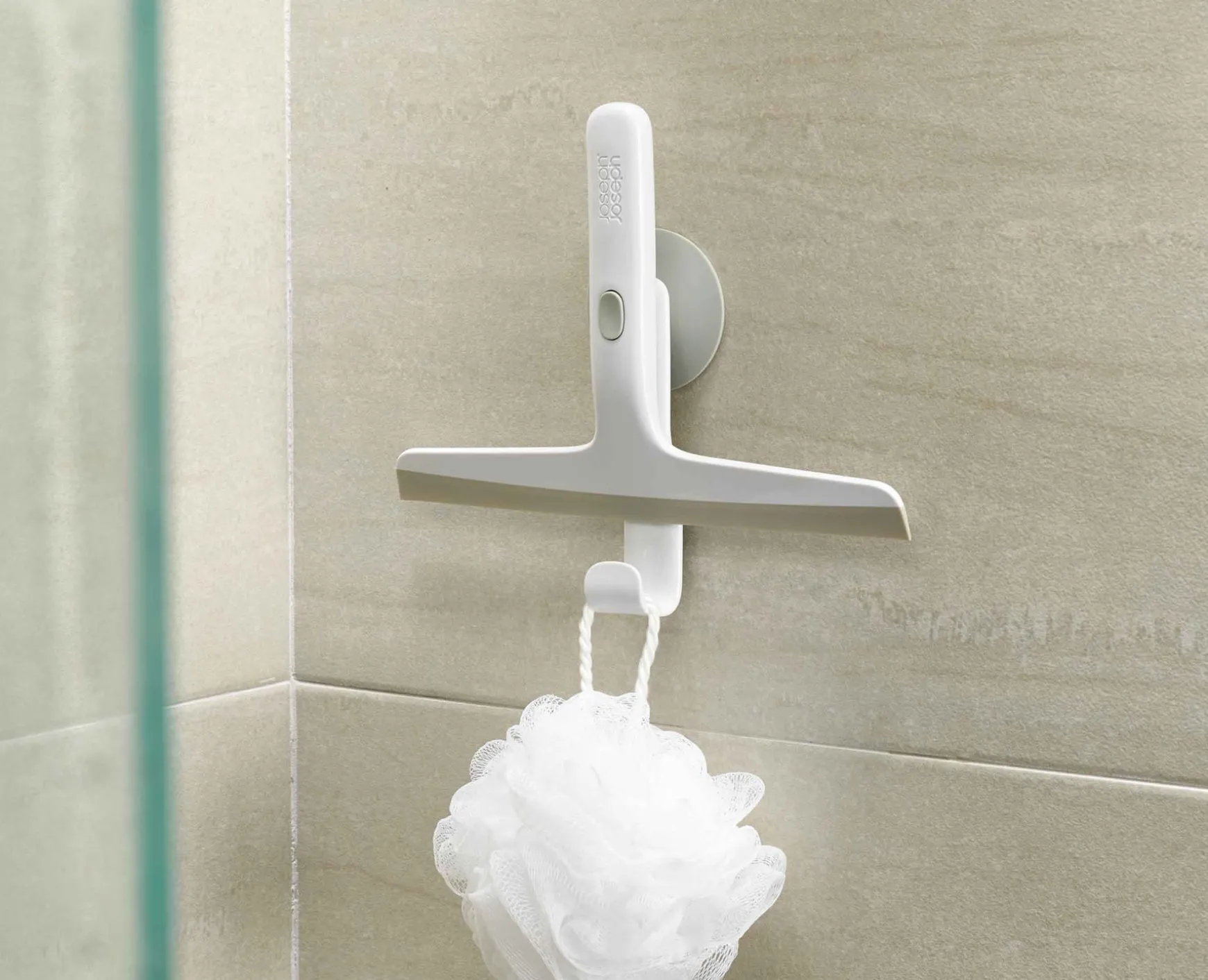 Joseph Joseph EasyStore™ Shower Squeegee with Storage Hook- Shower Shelves & Squeegees