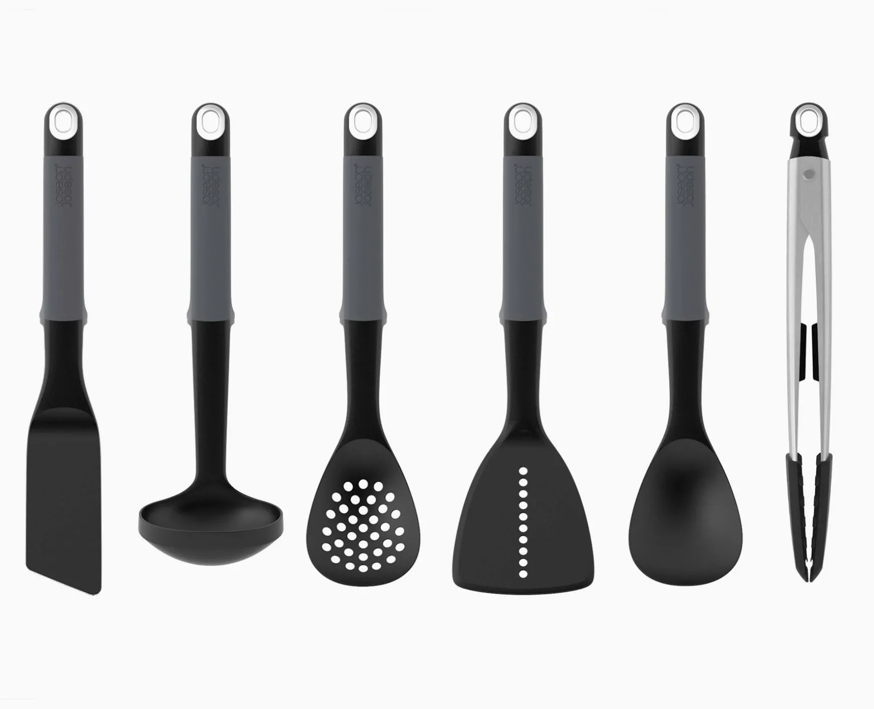 Joseph Joseph Elevate™ 6-piece Utensils Carousel Set with Tongs- Kitchen Utensils & Gadgets