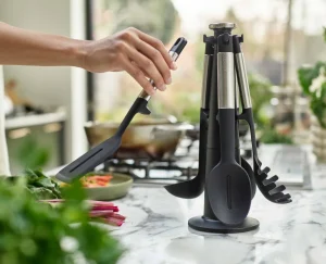 Joseph Joseph Elevate™ Silicone 5-piece Utensils Carousel Set- Kitchen Utensils & Gadgets