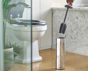 Joseph Joseph Flex™ 360 Luxe Toilet Brush with Finish- Toilet Paper Holders & Toilet Brushes