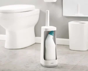 Joseph Joseph Flex™ Plus Toilet Brush with Storage Caddy- Toilet Paper Holders & Toilet Brushes