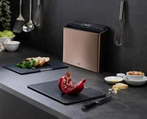 Joseph Joseph Folio™ Steel 4-piece Cutting Board Set- Cutting Boards & Sets