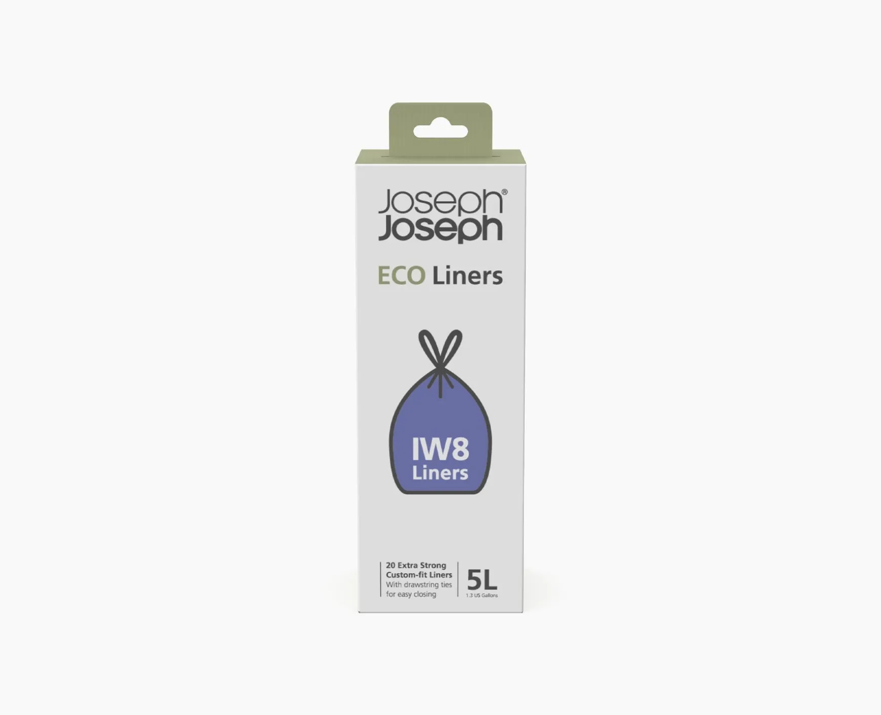 Joseph Joseph IW8 5L Custom-fit Recycled Trash Bags- Trash Bags & Filters