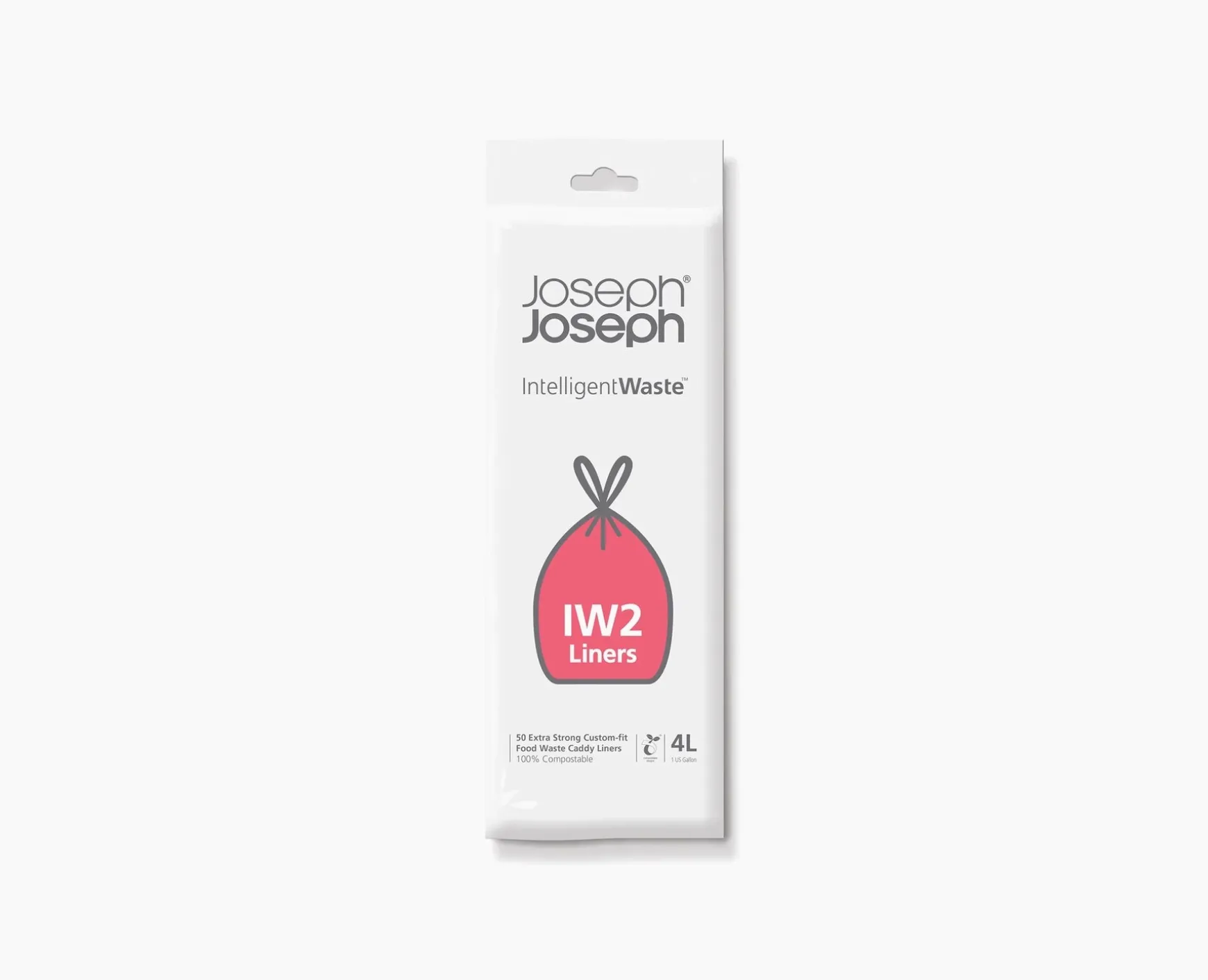 Joseph Joseph IW2 4L Food Waste Caddy Trash Bags- Trash Bags & Filters