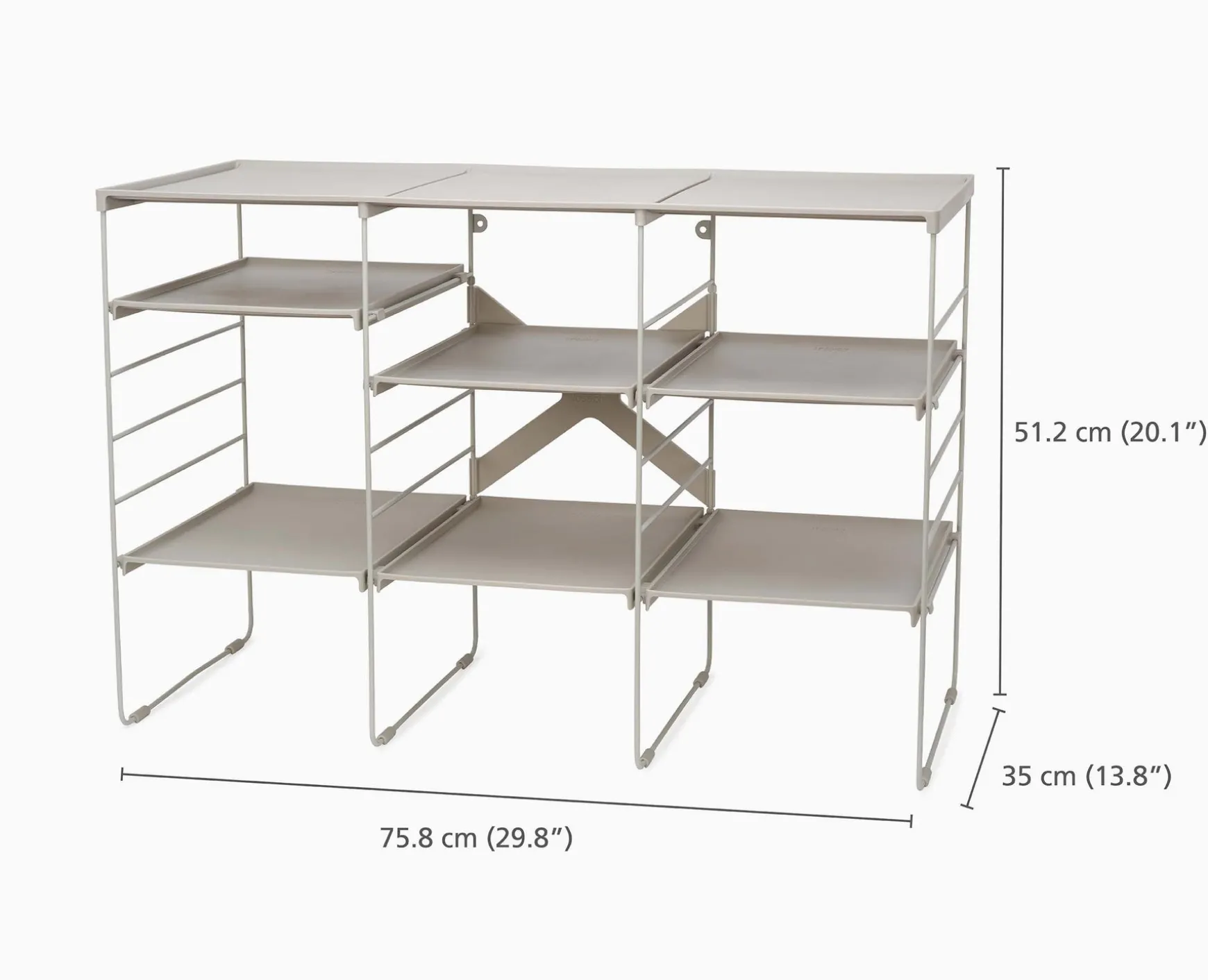 Joseph Joseph Level™ Plus Large Adjustable Shoe Rack- Shoe Racks