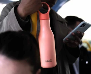 Joseph Joseph Loop™ 500ml Stainless-steel Vacuum Insulated Water Bottle- Lunch Boxes & Containers