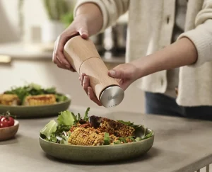 Joseph Joseph Milltop™ Wood Pepper Mill- Salt & Pepper Shakers