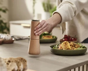 Joseph Joseph Milltop™ Wood Salt Mill- Salt & Pepper Shakers