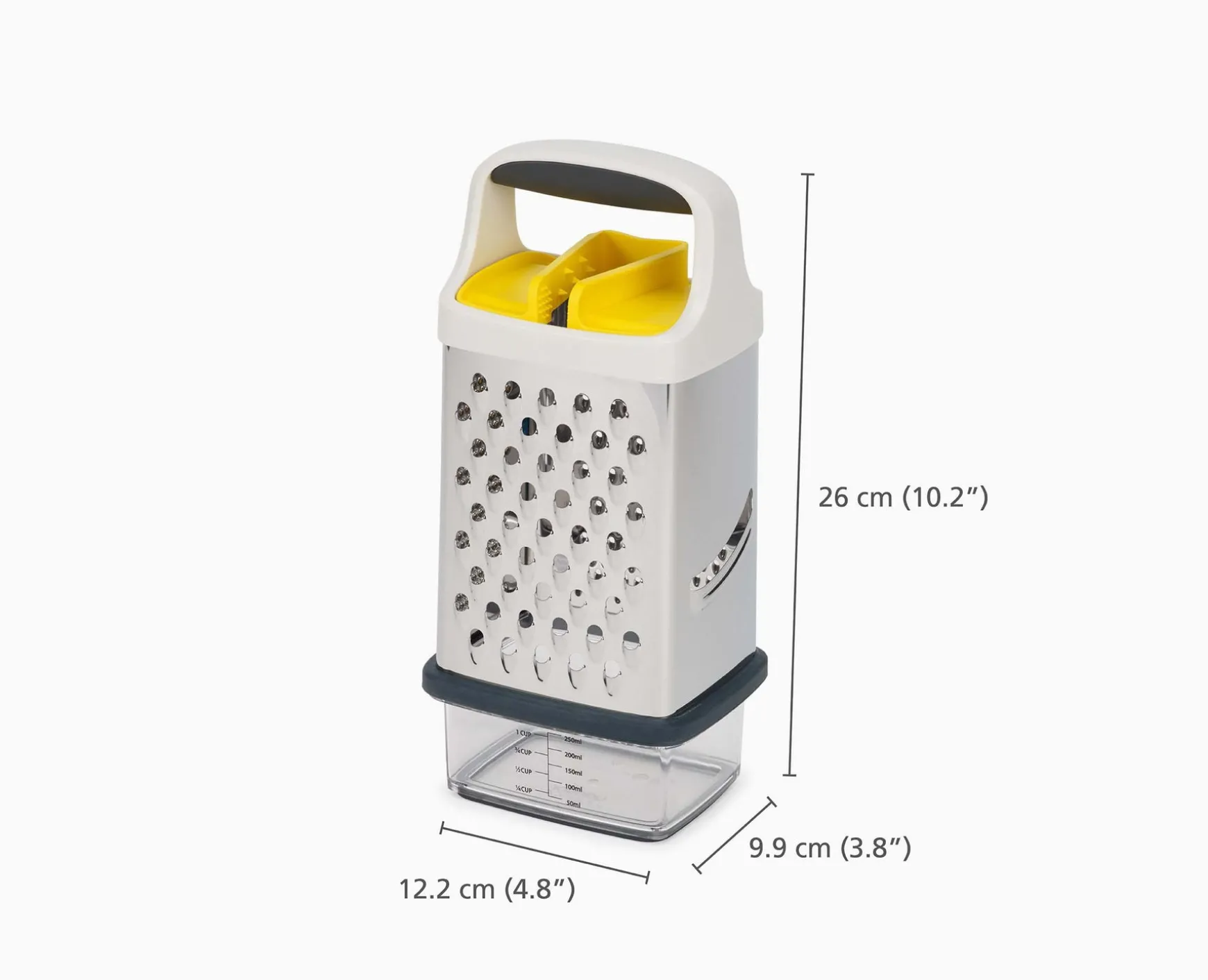 Joseph Joseph Multi-Grip™ Box Grater with Precision Food-Grip- Graters & Zesters