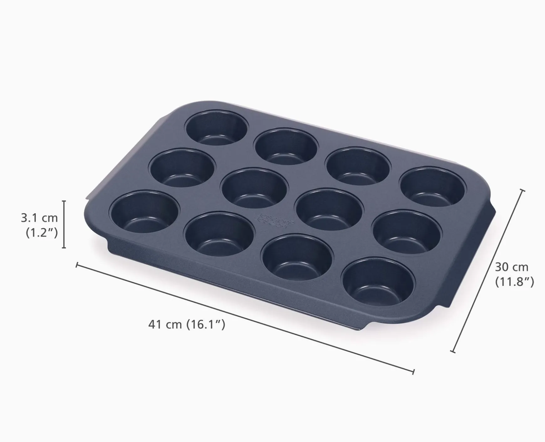 Joseph Joseph Nest™ Bake Non-Stick 12 Cup Muffin Pan- Baking Equipment