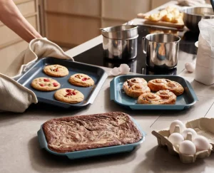 Joseph Joseph Nest™ Bake Non-Stick 3-piece Baking Pan Set- Baking Equipment