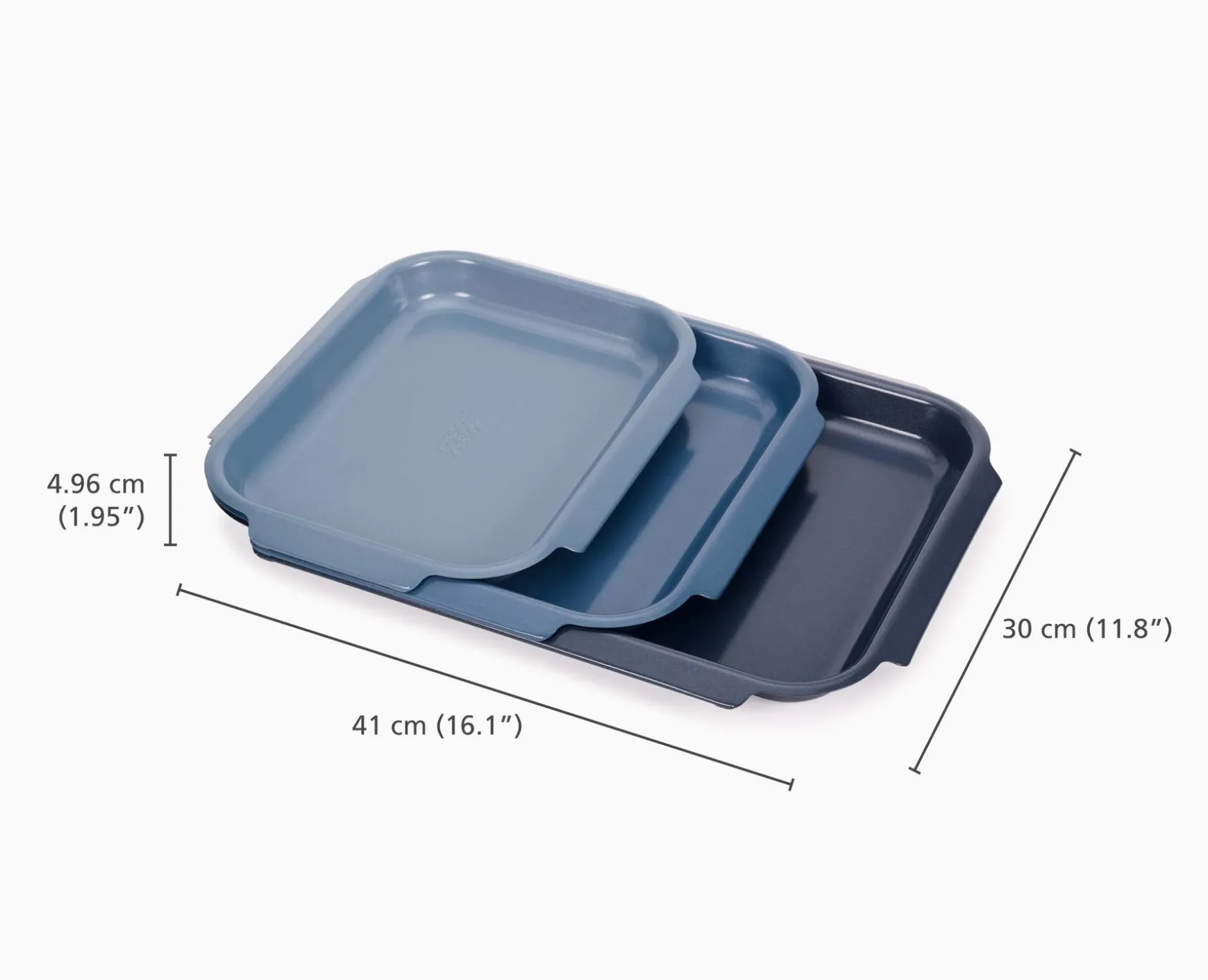Joseph Joseph Nest™ Bake Non-Stick 3-piece Baking Pan Set- Baking Equipment