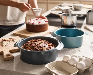 Joseph Joseph Nest™ Bake Non-Stick 2-piece Round Cake Pan Set- Baking Equipment