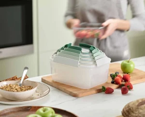 Joseph Joseph Nest™ Lock 10-piece Container Set - Editions- Lunch Boxes & Containers