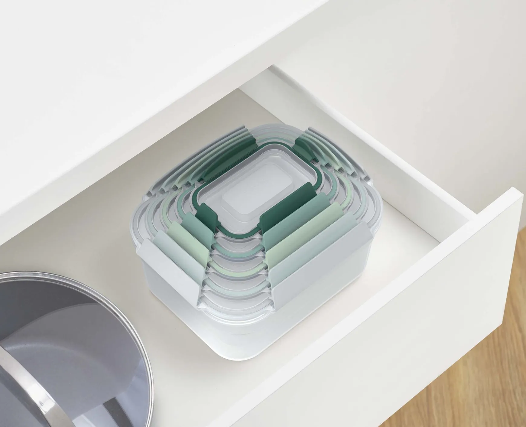 Joseph Joseph Nest™ Lock 10-piece Container Set - Editions- Lunch Boxes & Containers