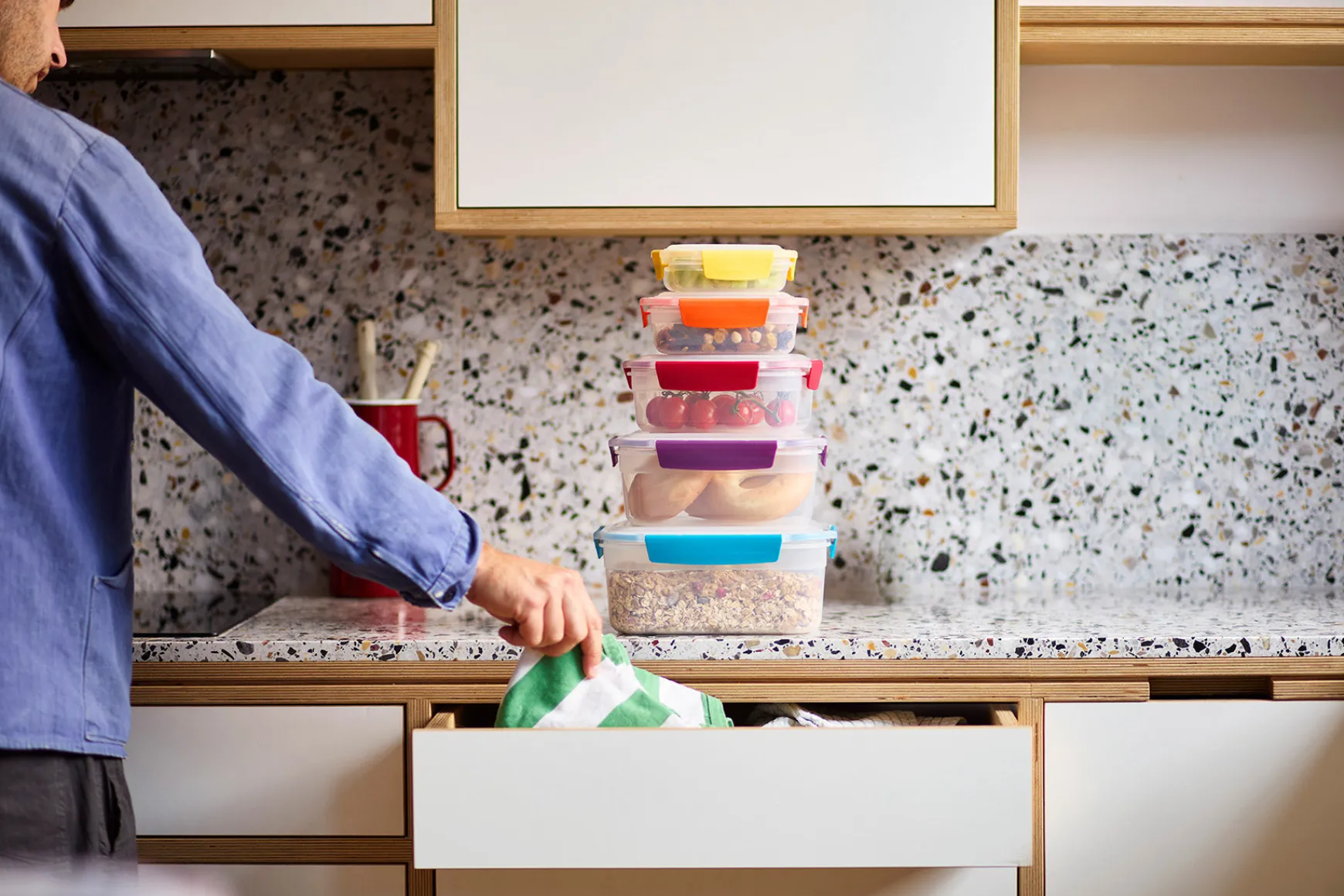 Joseph Joseph Nest™ Lock 10-piece Container Set- Lunch Boxes & Containers