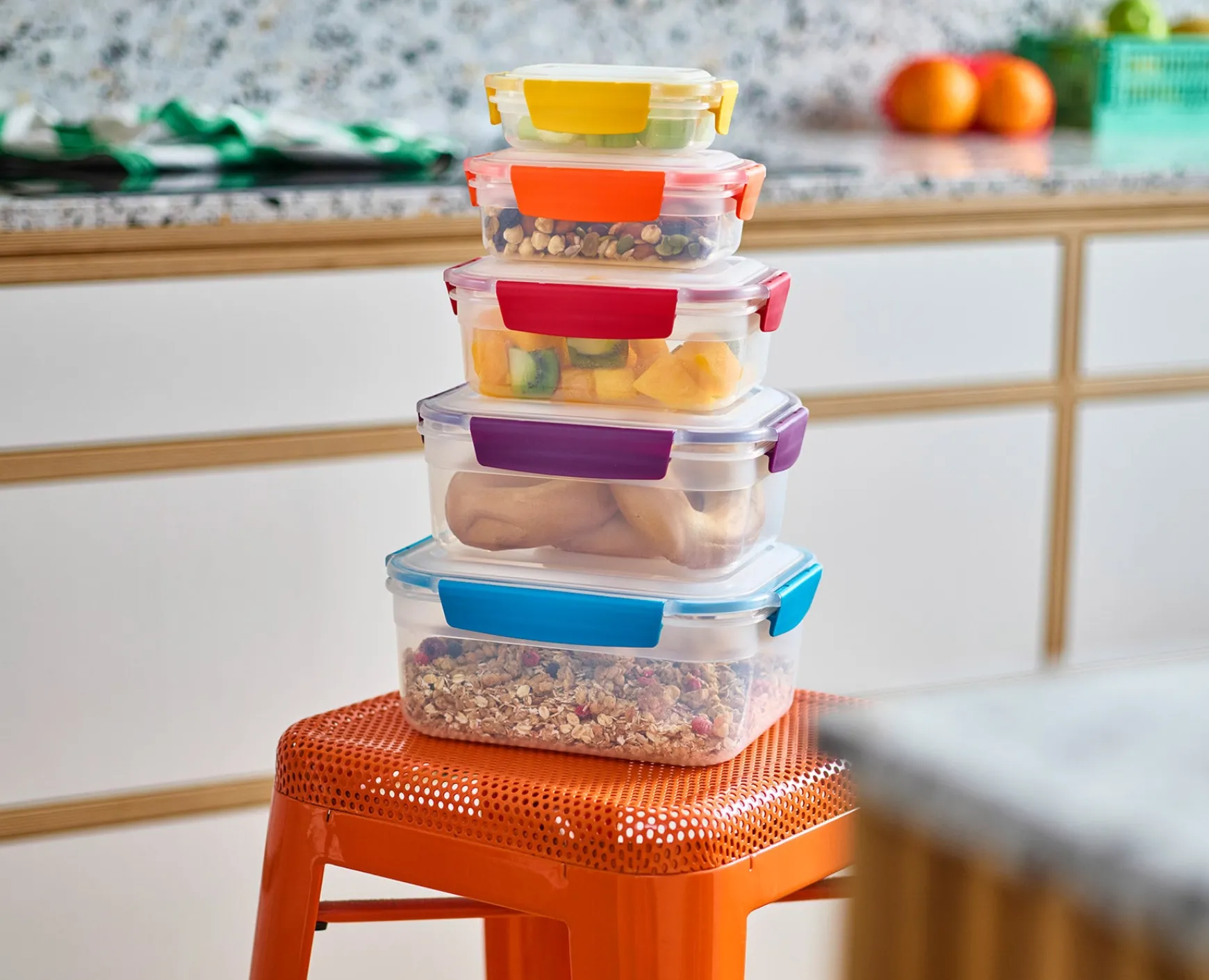 Joseph Joseph Nest™ Lock 10-piece Container Set- Lunch Boxes & Containers