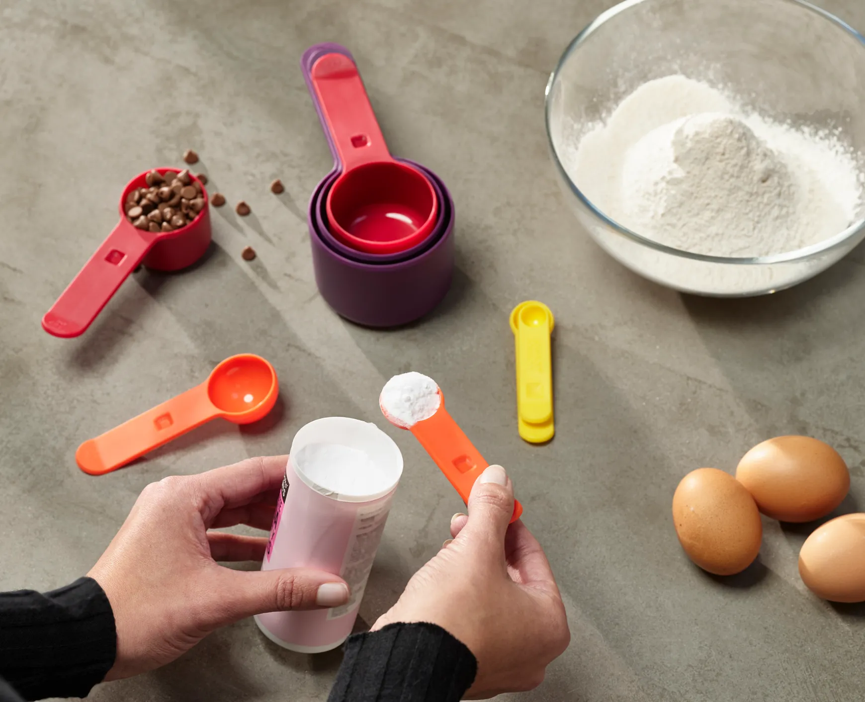 Joseph Joseph Nest™ Measure Multicolor Measuring Cups- Baking Equipment