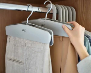 Joseph Joseph Orderly™ Easy-grip Set of 2 Skirt & Pants Hangers- Closet Organization
