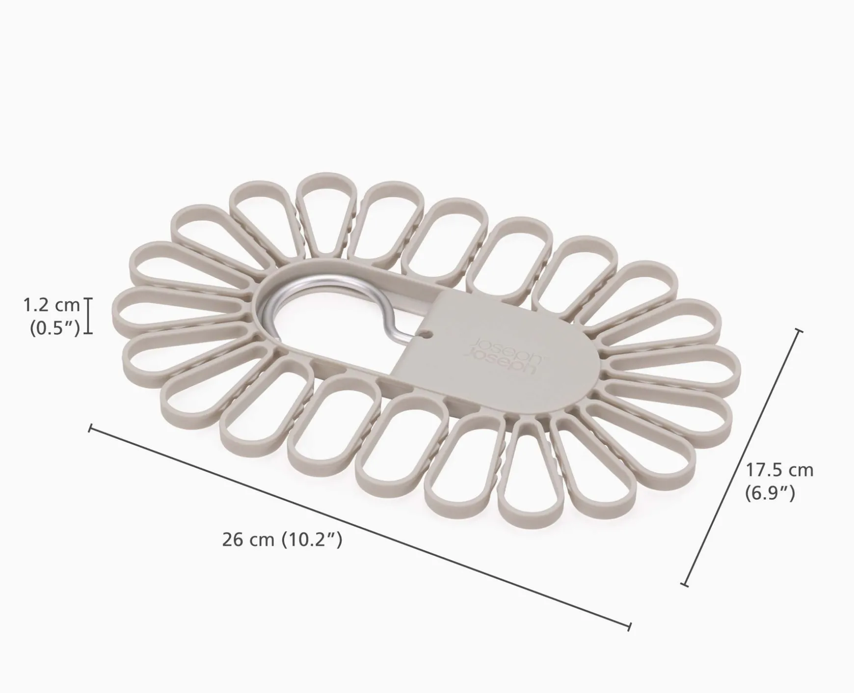 Joseph Joseph Petal™ 22-piece Quick-grip Drying Hanger- New Clothes Drying Racks