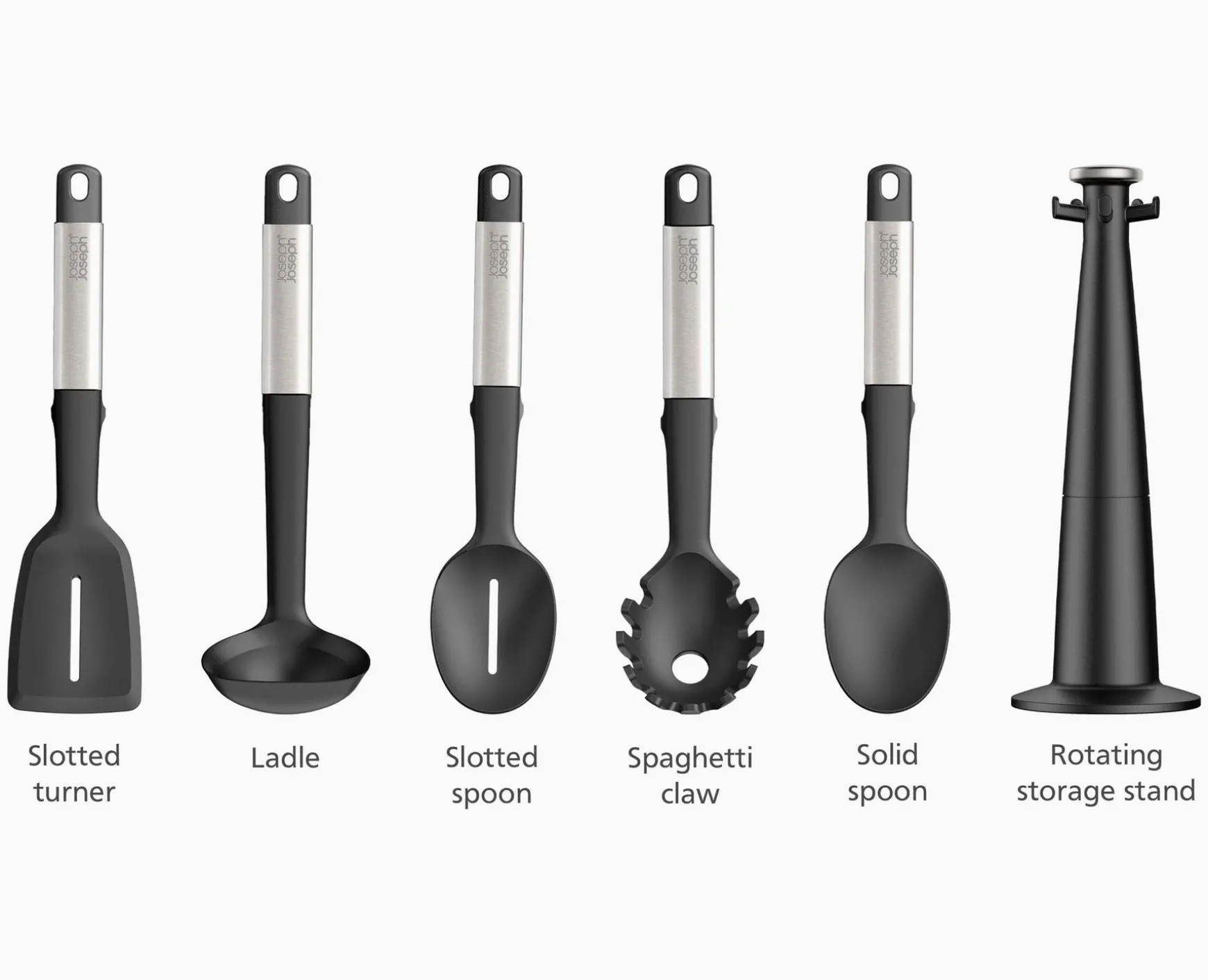 Joseph Joseph 6-piece Saucepan, Trivet & Utensil Set- Kitchen Utensils & Gadgets