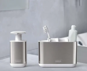 Joseph Joseph 2-piece Bathroom Sink Set- Toothbrush Holders