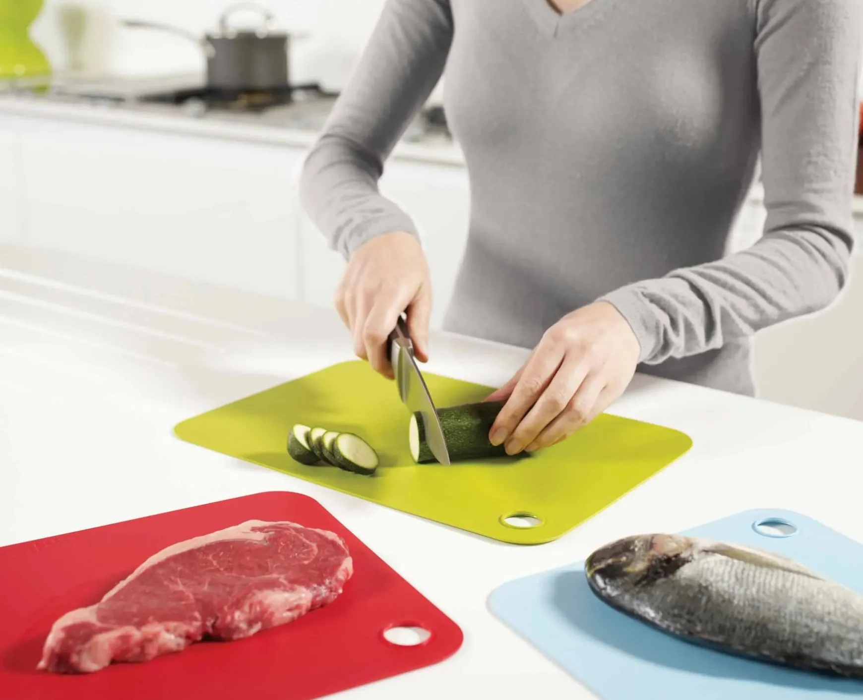 Joseph Joseph Pop™ 3-piece Cutting Mat Set- Cutting Boards & Sets