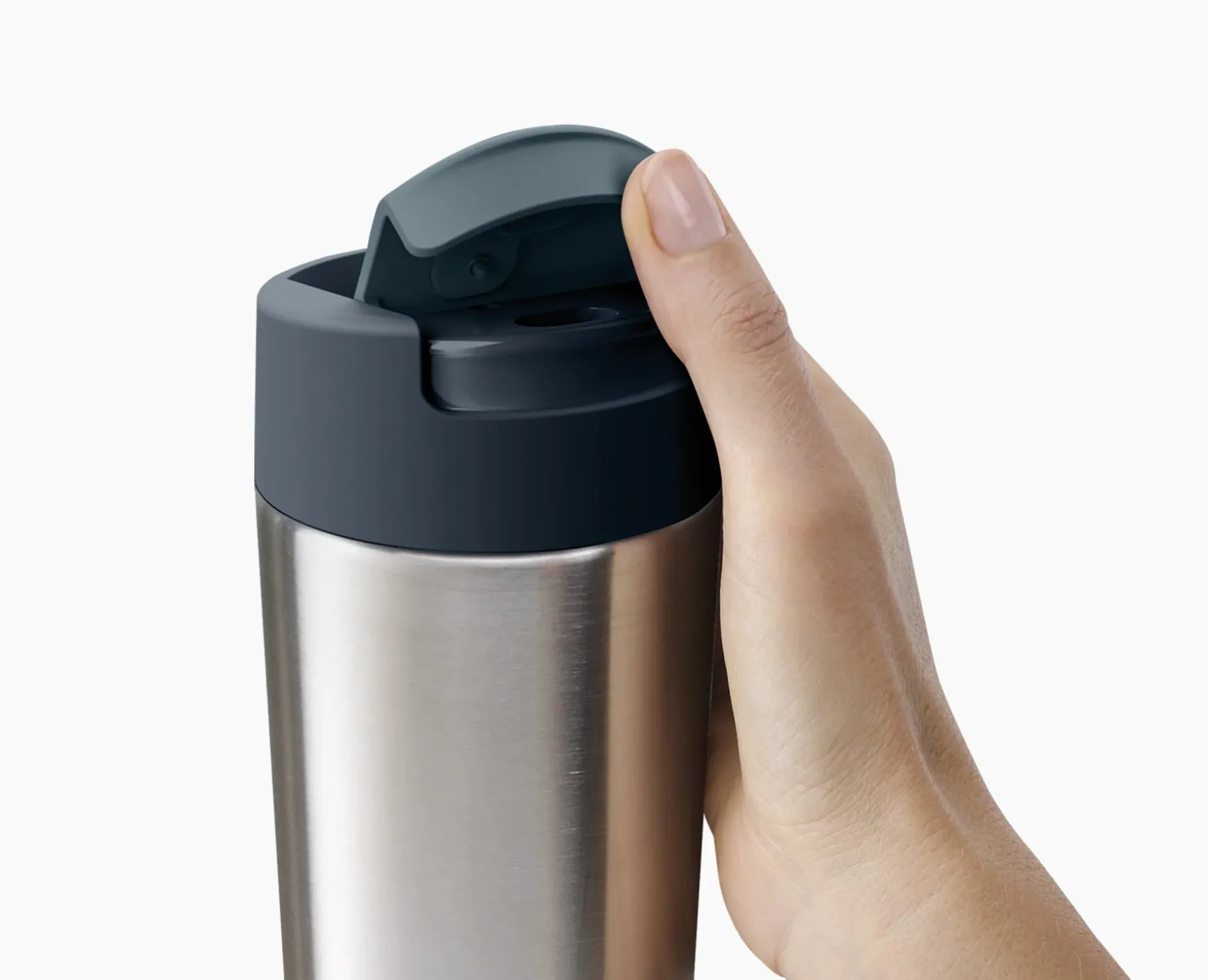 Joseph Joseph Sipp™ Travel Mug Large with Hygienic Lid 454ml- Lunch Boxes & Containers
