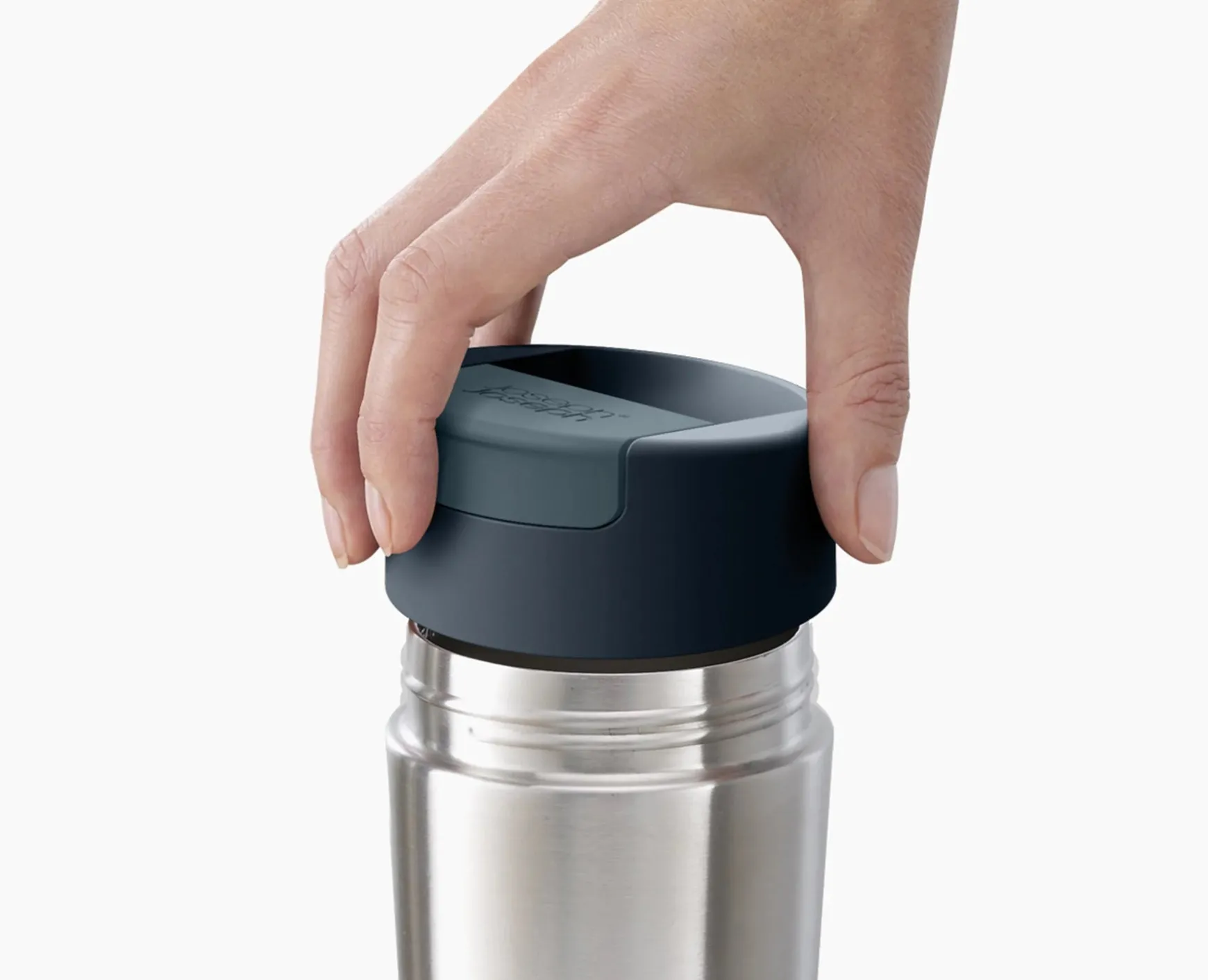 Joseph Joseph Sipp™ Travel Mug Large with Hygienic Lid 454ml- Lunch Boxes & Containers