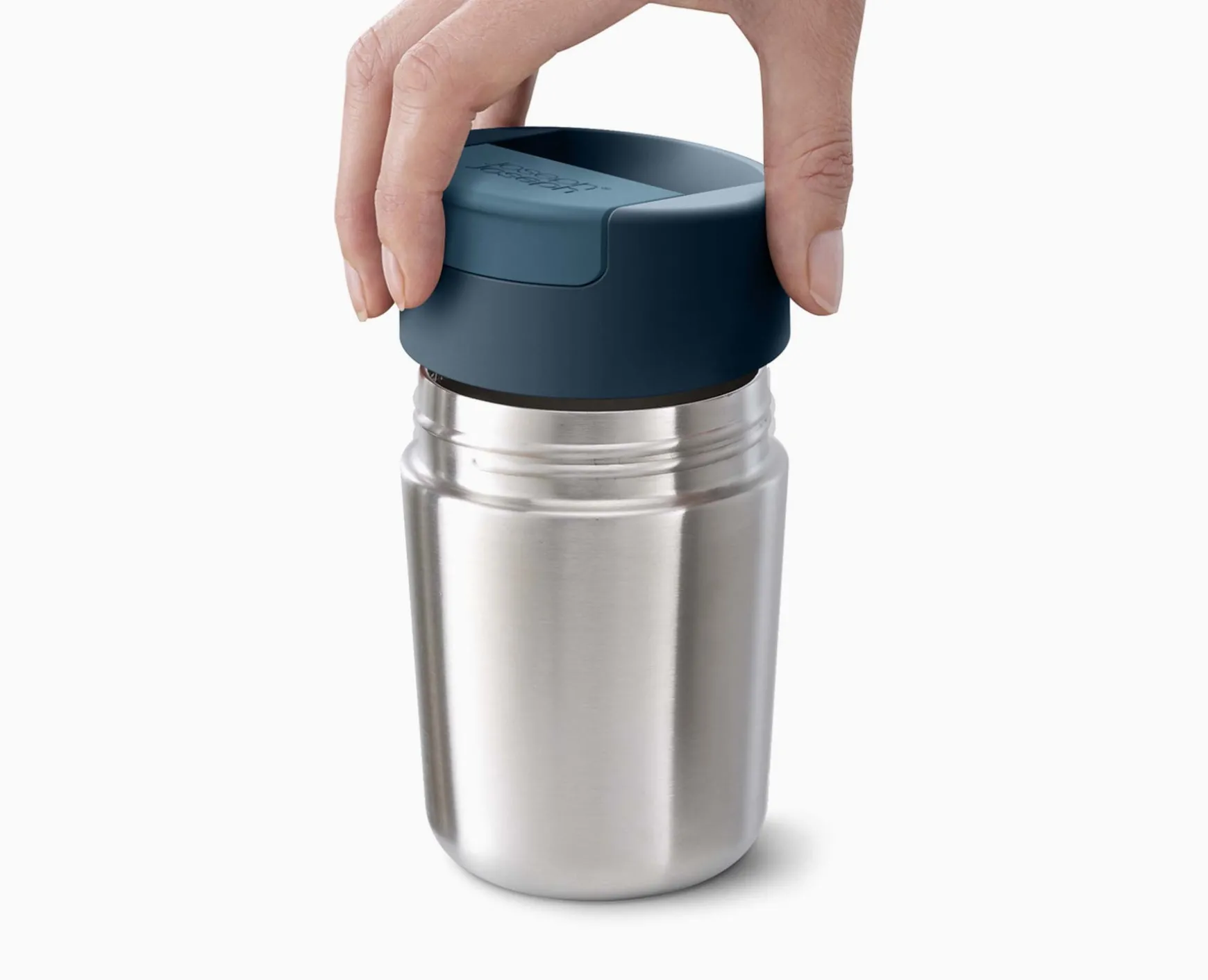 Joseph Joseph Sipp™ Travel Mug with Hygienic Lid 340ml- Lunch Boxes & Containers