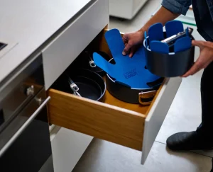 Joseph Joseph Space 3-piece Felt Pan Protectors- Kitchen Utensils & Gadgets