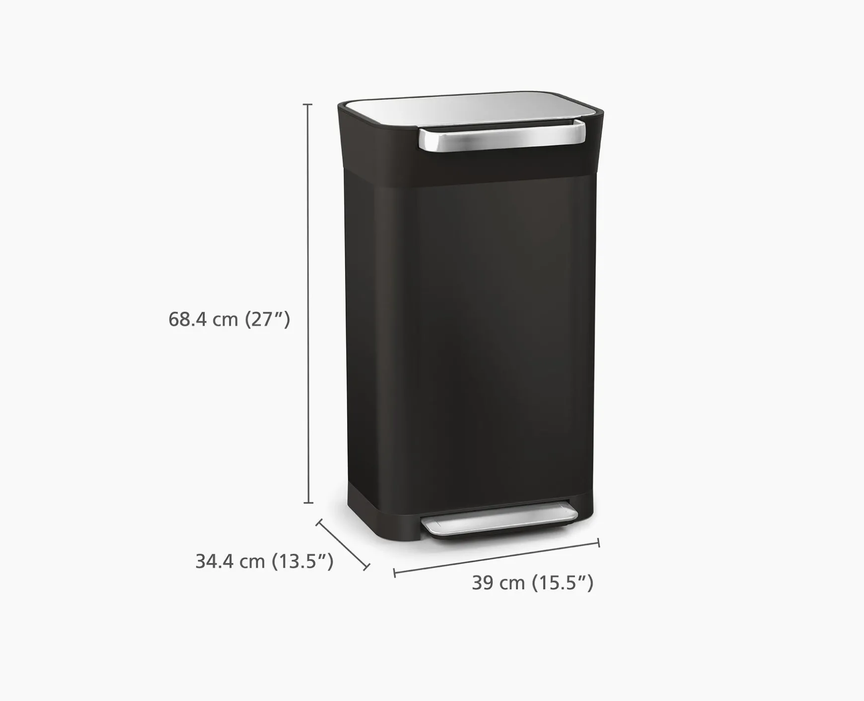 Joseph Joseph Titan 30L Trash Compactor- Trash Cans