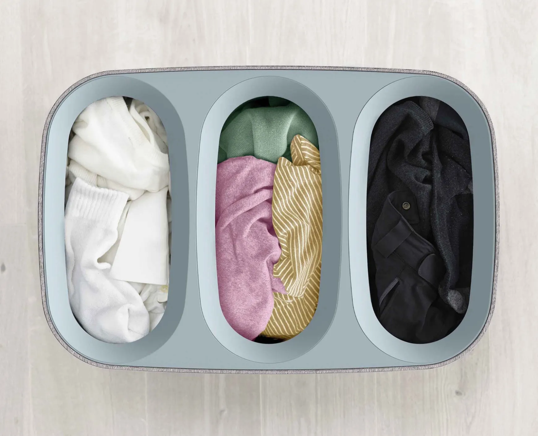 Joseph Joseph Tota Trio 90L Laundry Separation Basket- Laundry Baskets