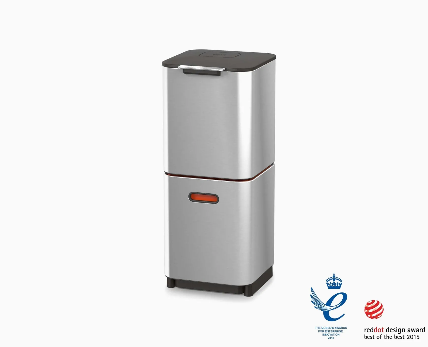 Joseph Joseph Totem Compact 40L Waste & Recycling Bin- Trash Cans