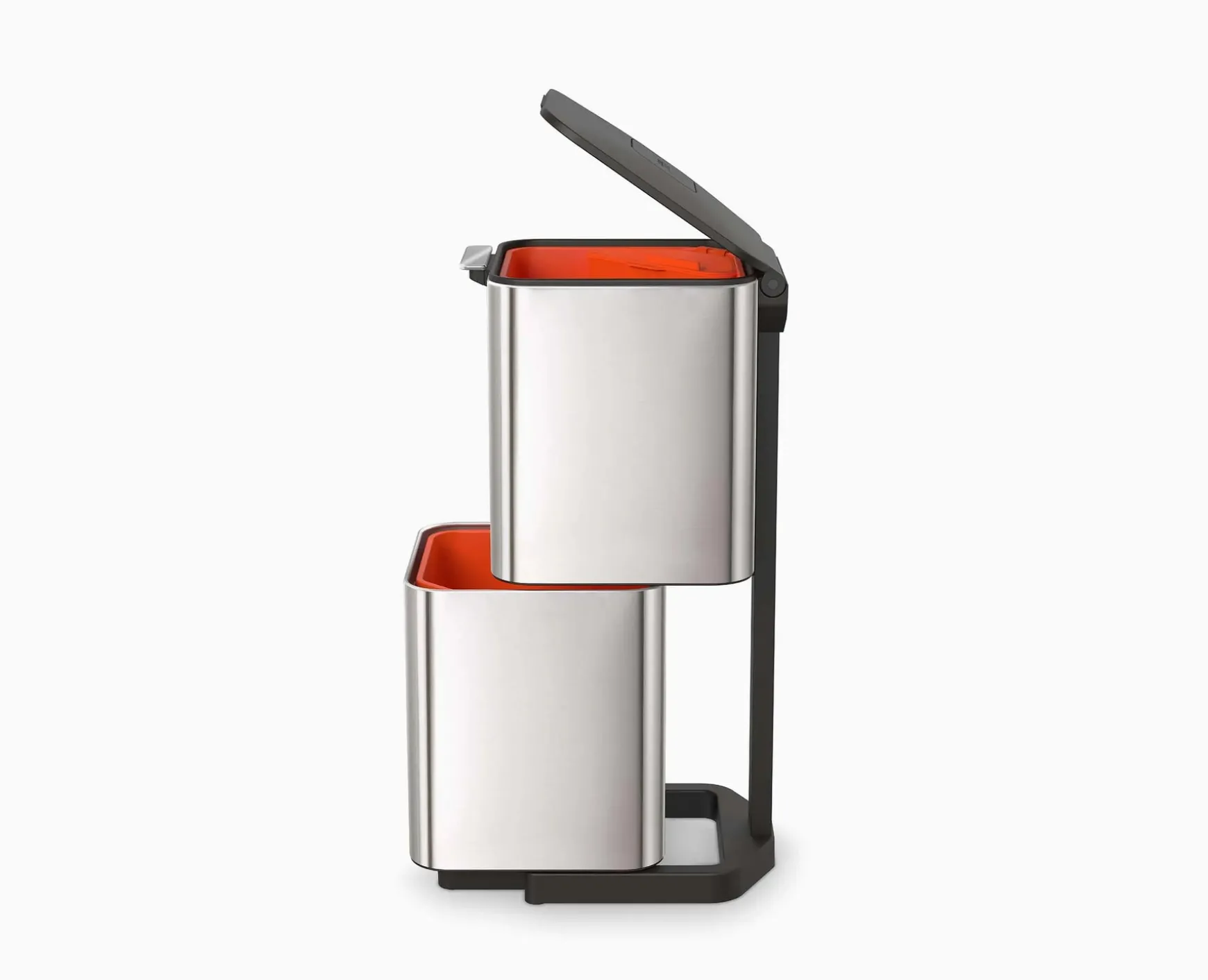 Joseph Joseph Totem Compact 40L Waste & Recycling Trash Can Starter Set- Dual Compartment Trash Cans